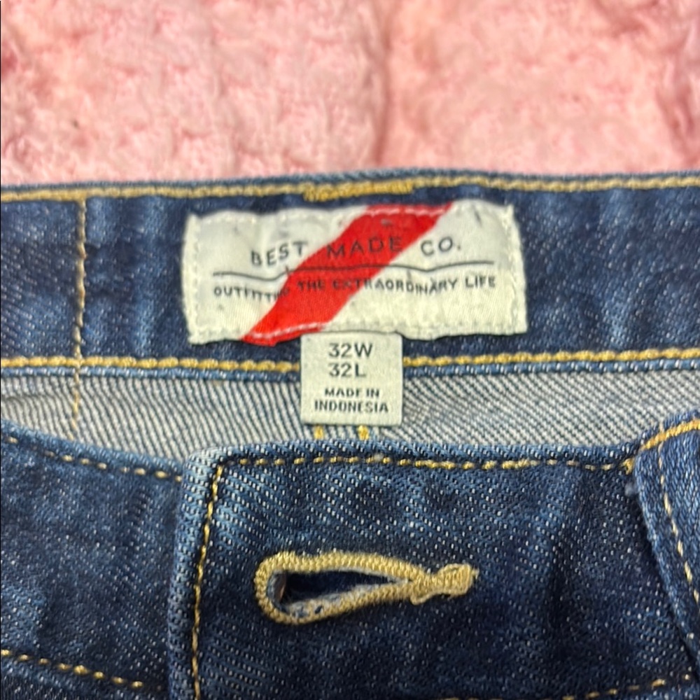 Duluth Trading Co Blue Straight Jeans